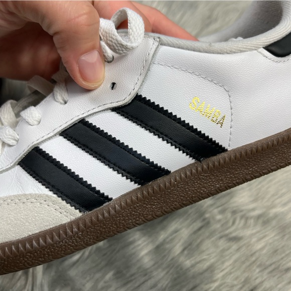 Adidas classic samba indoor soccer shoes white size 10.5 - Picture 13 of 16